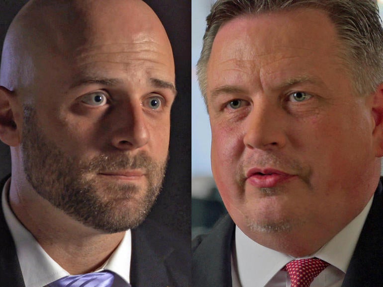 NCIS agents DeBolt and Doyle
