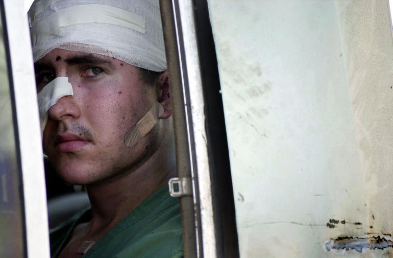 Injured USS Cole sailor