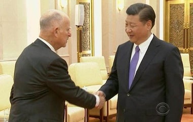 Calif. governor travels to China to spur more investment in renewable energy