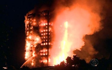 High-rise fire in London kills at least 12, many missing