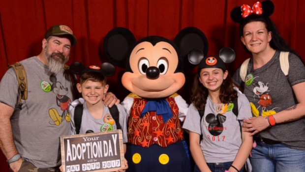 Foster kids get surprised with adoption news at Disney World Foster kids get surprised with adoption news at Disney World