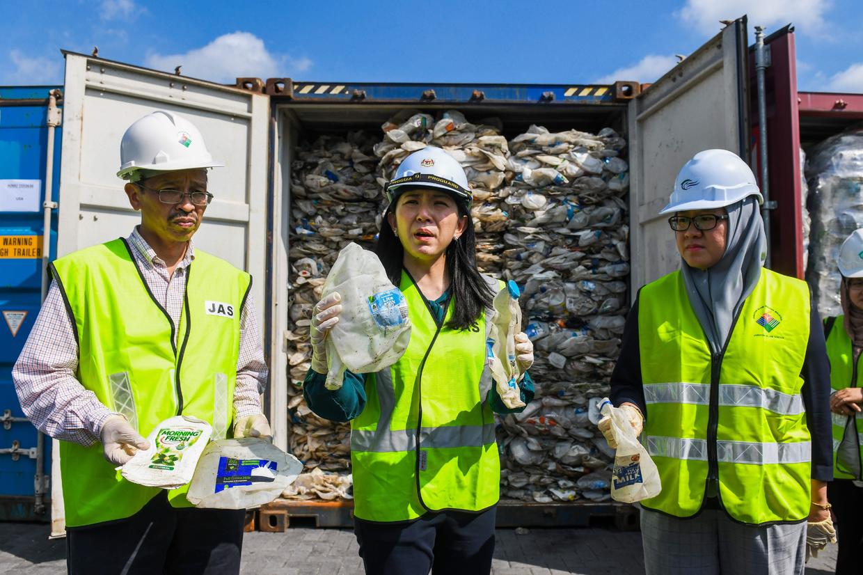 Plastic Waste Malaysia Returned Thousands Of Tons Of Trash To Wealthy Countries Says It