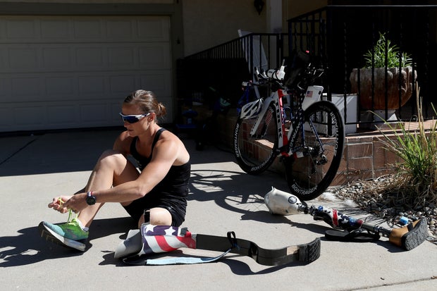 Paralympian & Former U.S. Army Officer Melissa Stockwell Trains During Coronavirus Pandemic