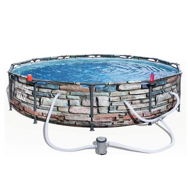 Bestway Steel Pro Max Above Ground Swimming Pool Kit 