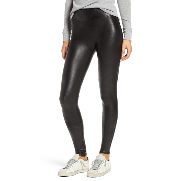 Spanx faux leather leggings 