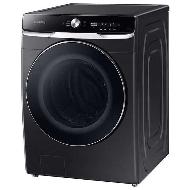 5.0 cu. ft. Extra-Large Capacity Smart Dial Front Load Washer with OptiWash&trade; in Brushed Black 