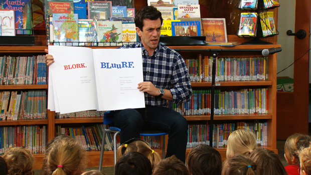 B J Novak On The Comical Voices In His Head Cbs News