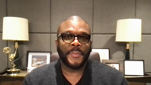 Tyler Perry on getting COVID vaccine, "heartbreaking" Capitol riots 