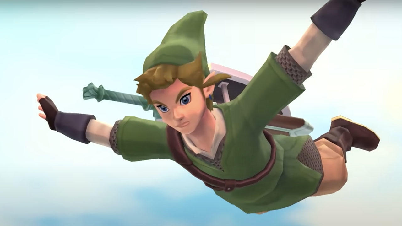 Link from The Legend of Zelda: Skyward Sword HD (screenshot) 