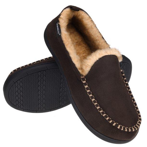 Men's moccasin slippers 