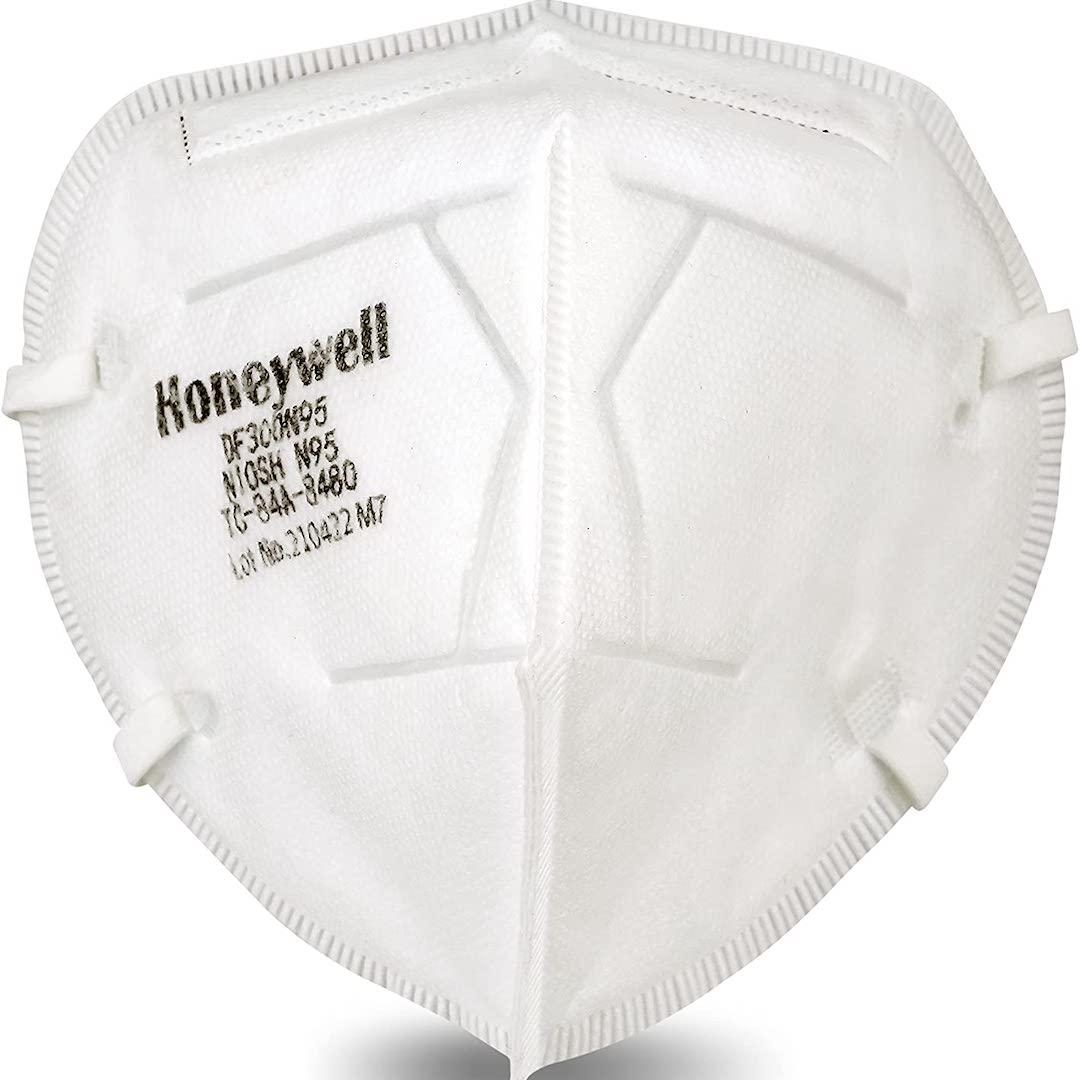 Disposable Honeywell Safety Flatfold respirator 