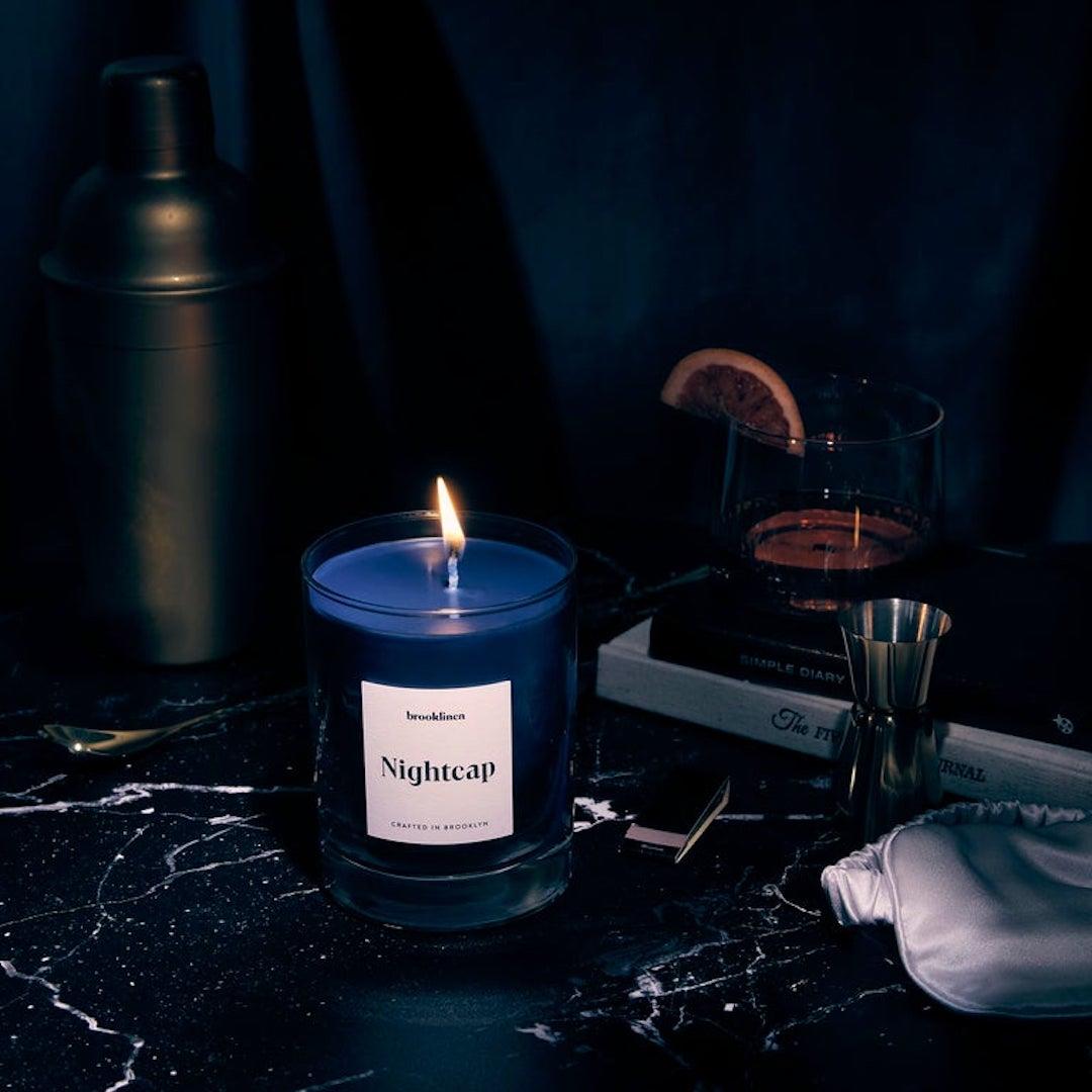 Brooklinen Nightcap scented candle 