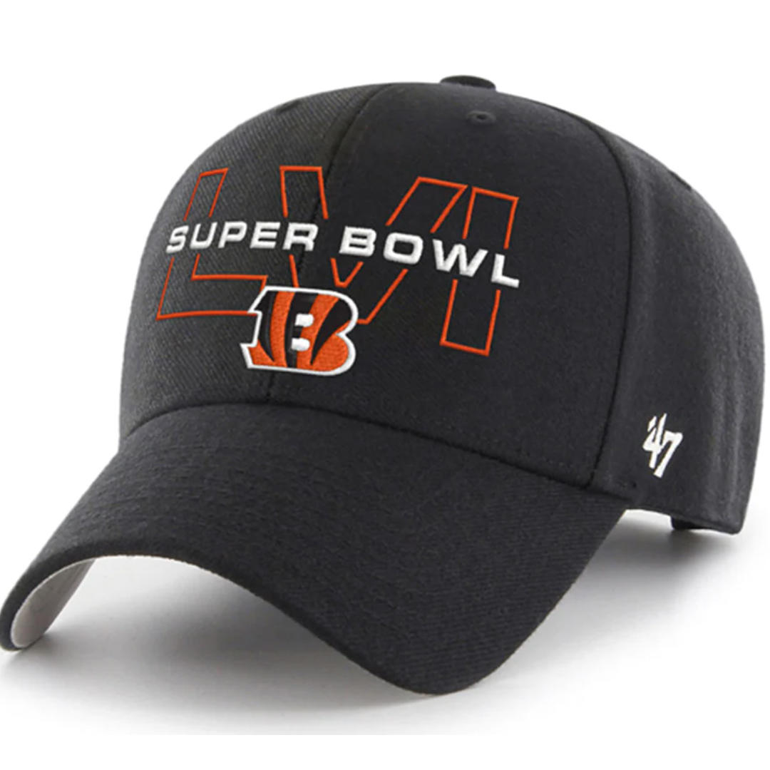 Cincinnati Bengals '47 Super Bowl LVI bound MVP adjustable hat 