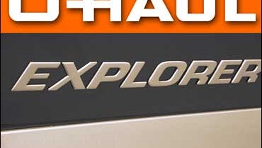 Uhaul and ford explorers Uhaul and ford explorers