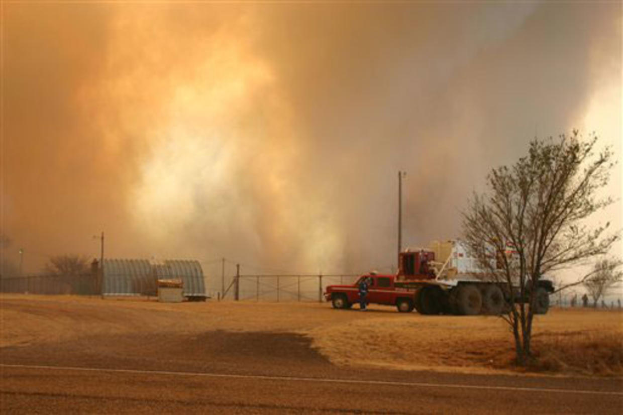 Texas Wildfires - CBS News