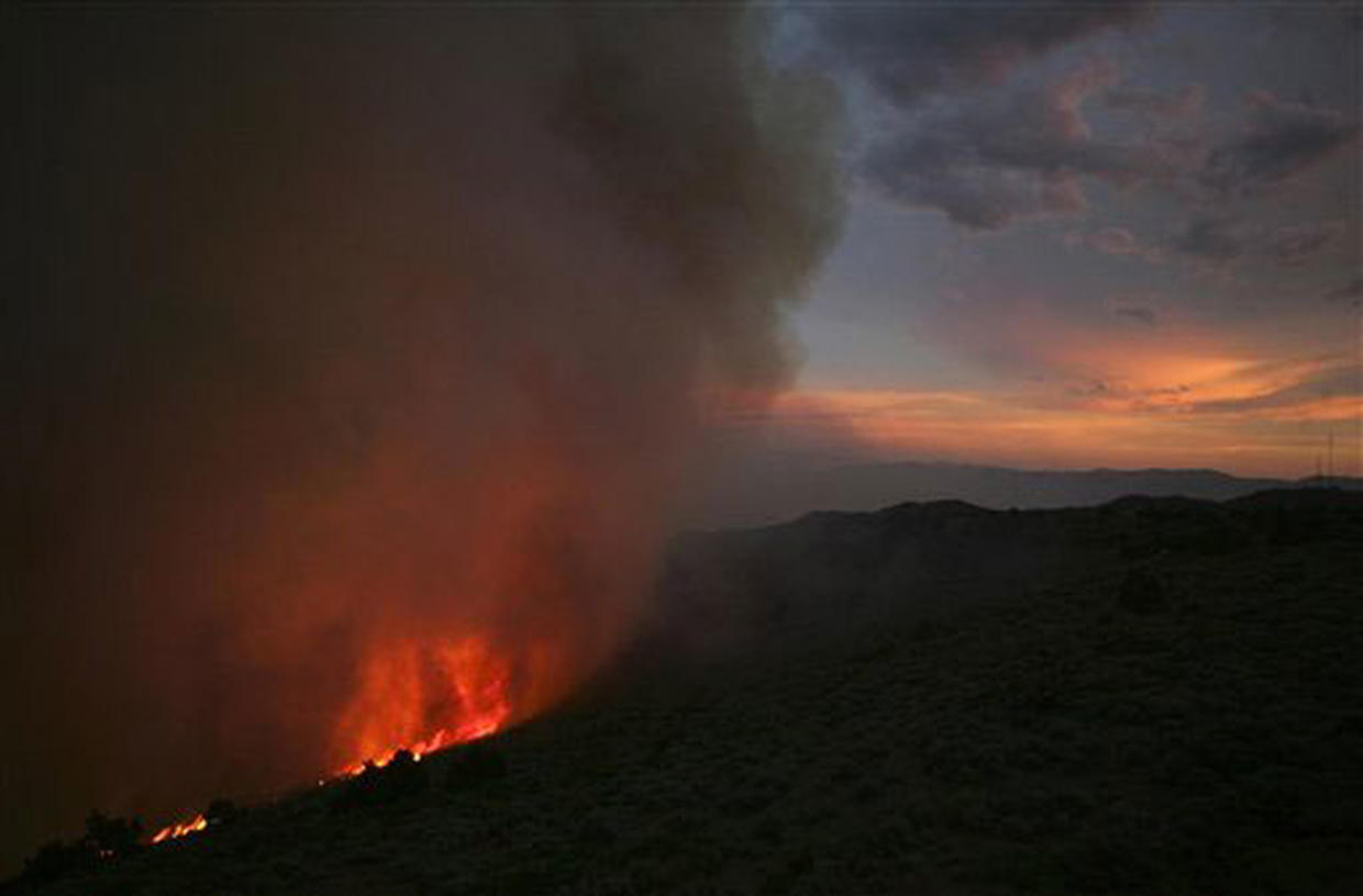 Nevada Fires Photo 10 Pictures CBS News