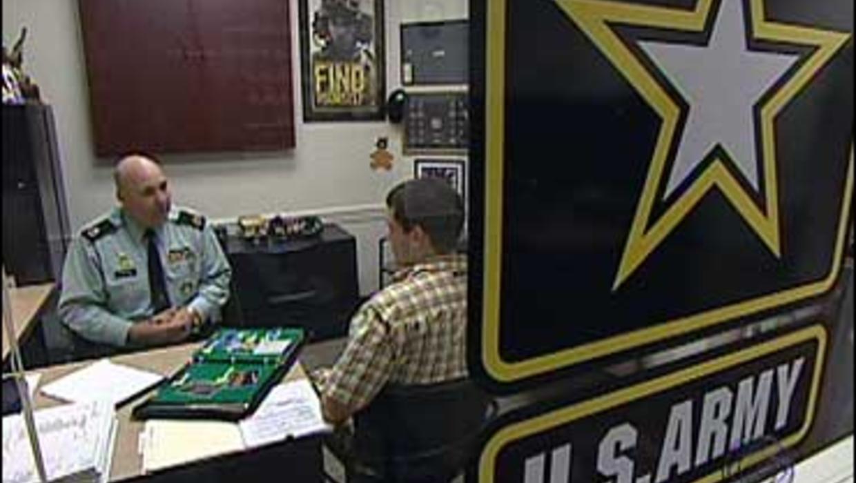 Army Signing Bonuses Bring In Recruits CBS News