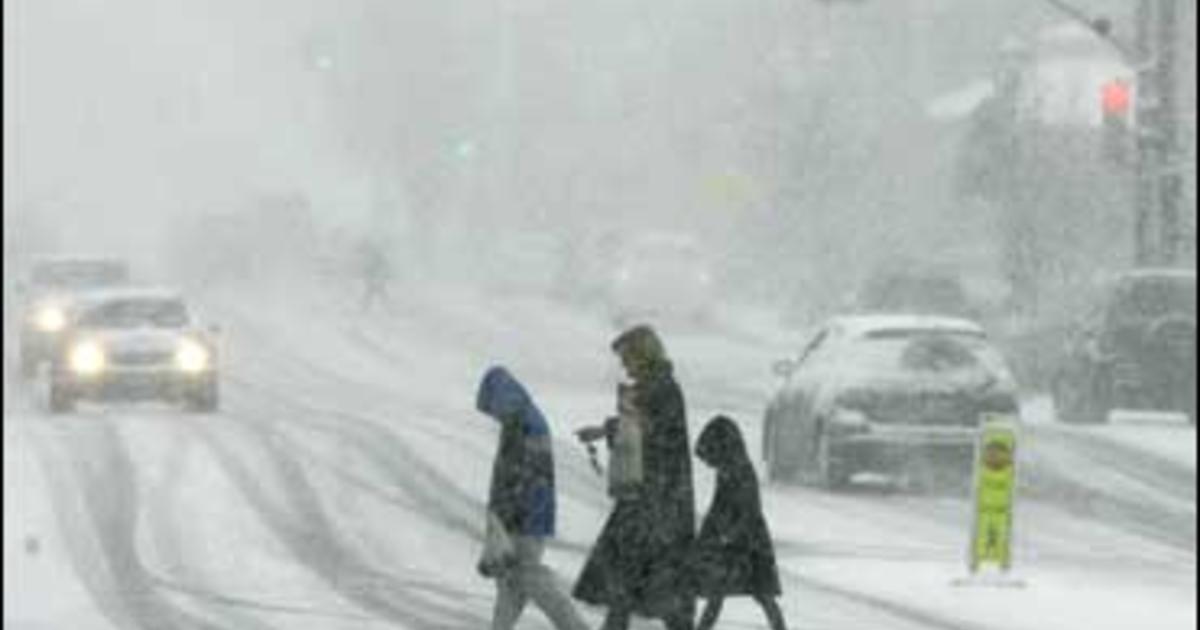 Deadly Winter Storm Slams Northeast Cbs News 