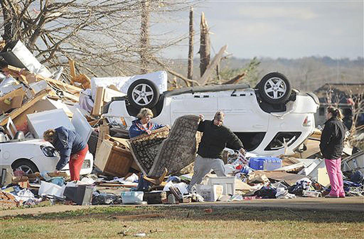 Winter Tornadoes Photo 4 Pictures CBS News