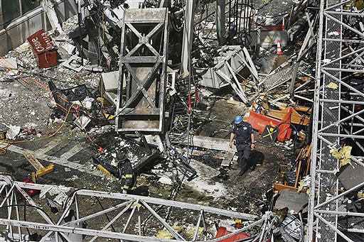 Another NYC Crane Collapse CBS News