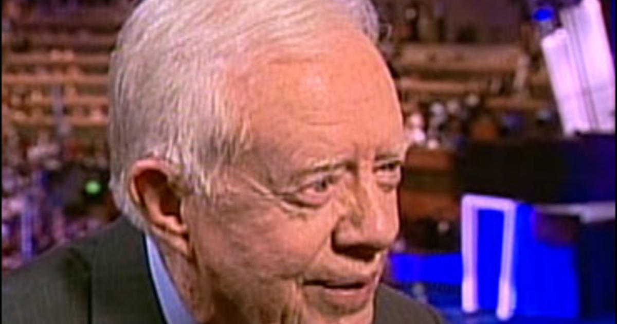 So Jimmy Carter Says Im A Racist Cbs News 