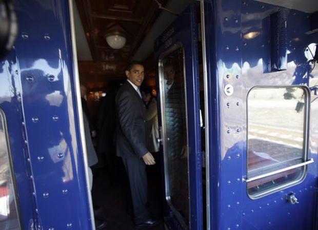 Obama's Inaugural Train Ride 