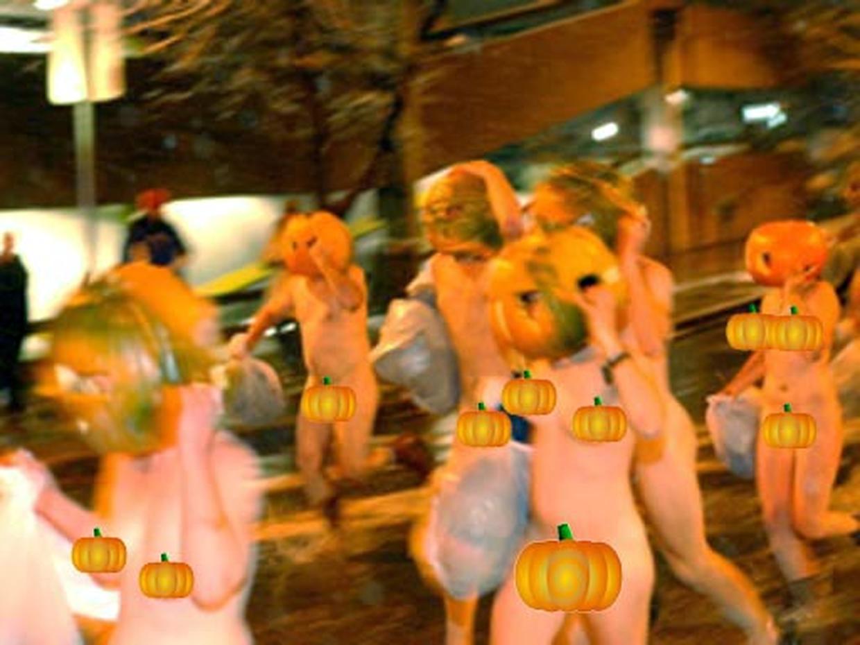 Naked Pumpkin Run Photo Pictures CBS News