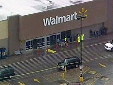 Walmart Shootout Results in Gunman Dead and Officer Injured CBS News