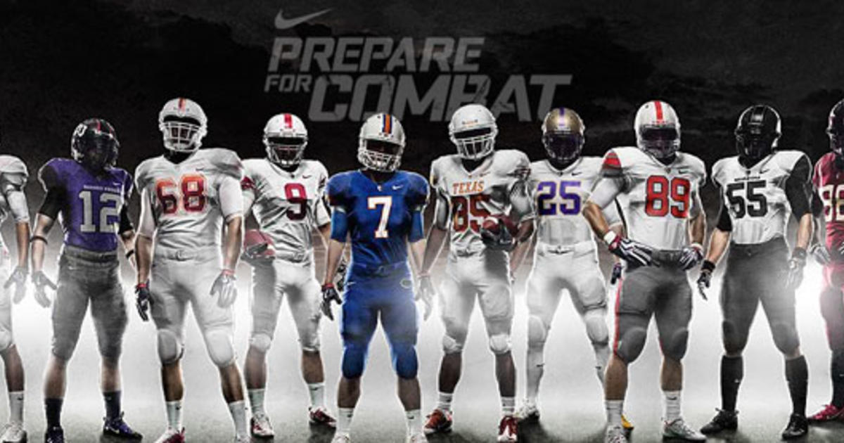 Nike Pro Combat Uniforms: 10 College 