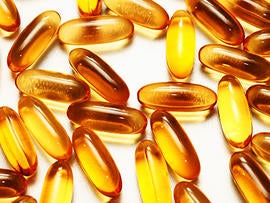 fish oil capsules