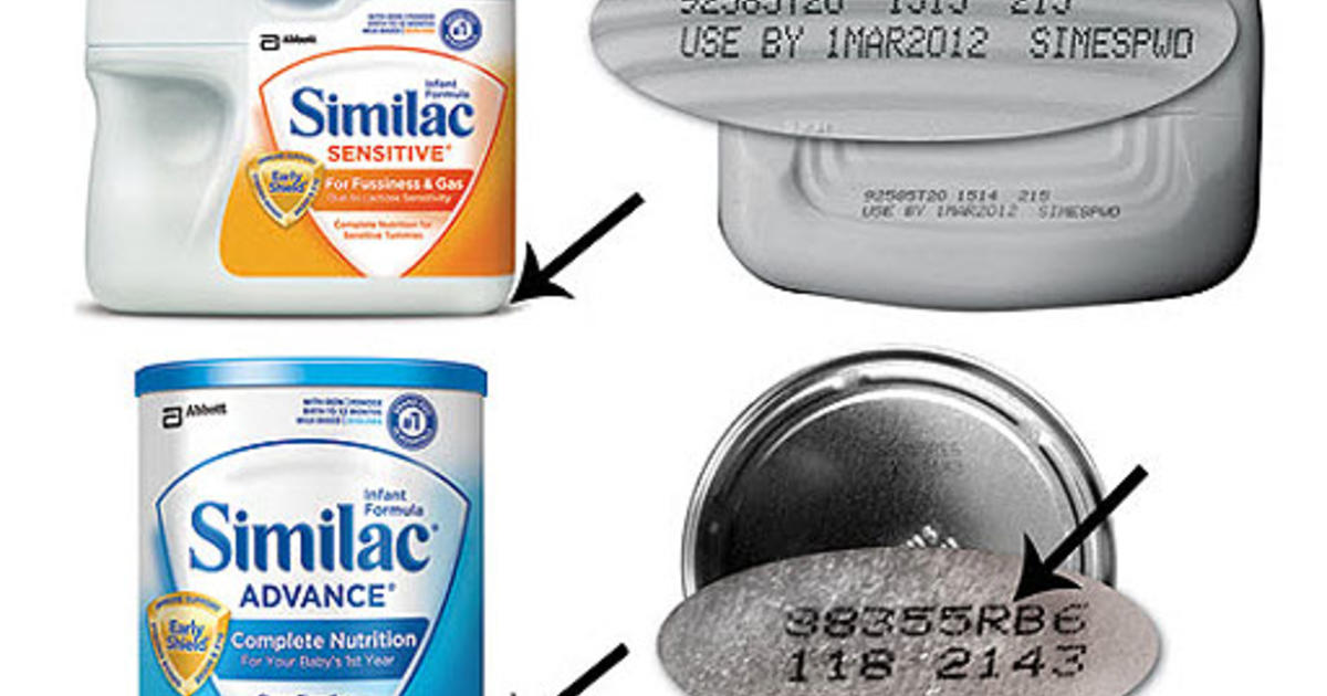 Similac Recall Lot Numbers The Official List CBS News