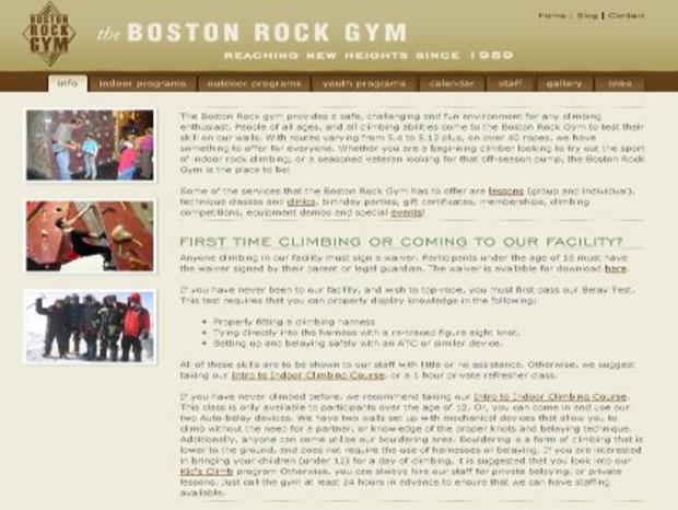 Boston Rock Gym 