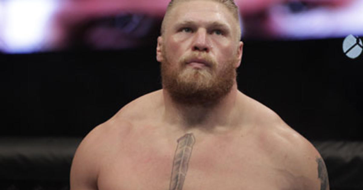 Brock Lesnar Vs Cain Velasquez Fight Overshadowed By Undertaker Cbs News - brawl stars brock vs frank