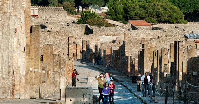 Pompeii Suffers an Archeological Disaster CBS News