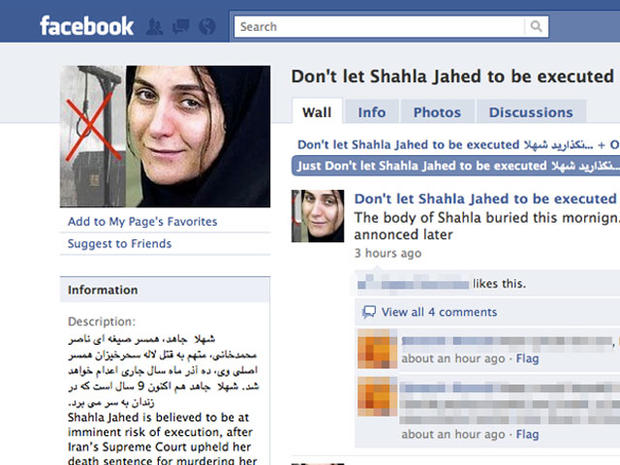 Shahla Jahed Executed By Iran Photo 3 Pictures Cbs News 