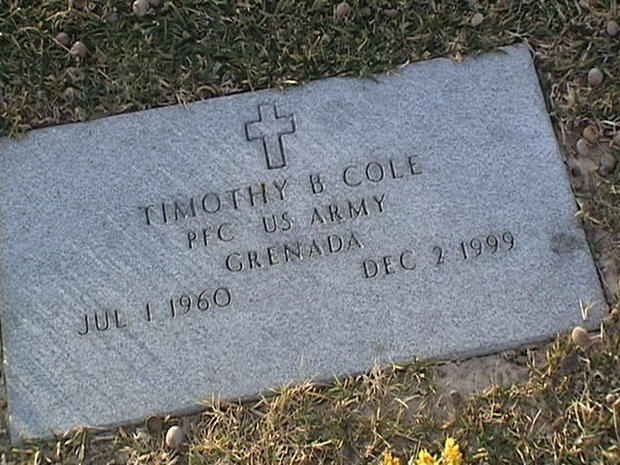 Tim Cole Headstone 
