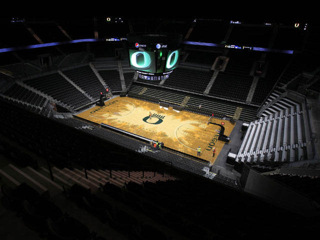 Oregon Basketball Court Under Much Scrutiny Mixed Reactions