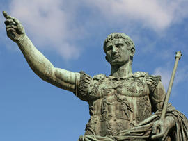 Caesar Augustus Statue Rome