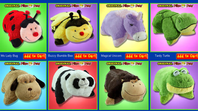 where do they sell pillow pets