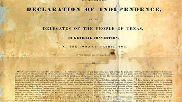 The State Of Texas Gained Its Independence