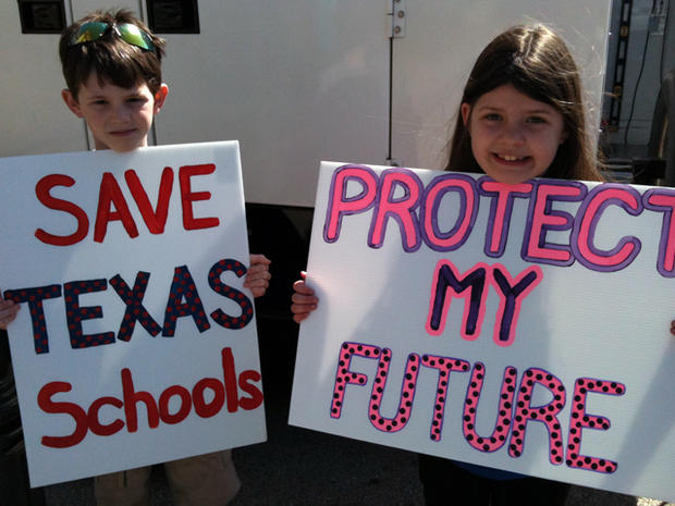 Texas Education Protest 