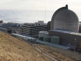 A nuclear reactor at Diablo Canyon Power Plant