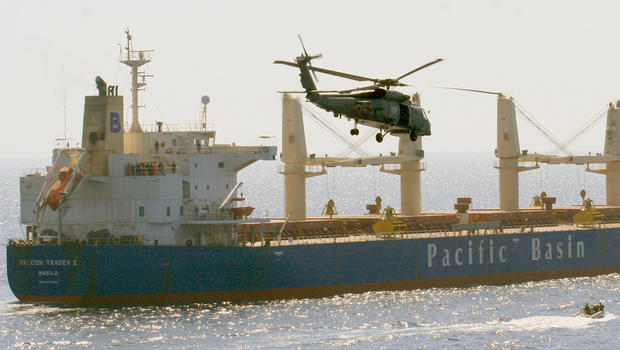 U.S. Navy foils pirate attack in Arabian Sea - CBS News