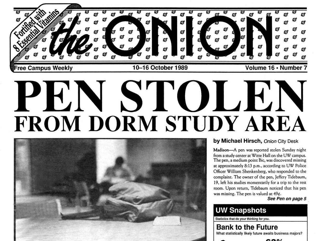 "The Onion" unveils digital archives CBS News