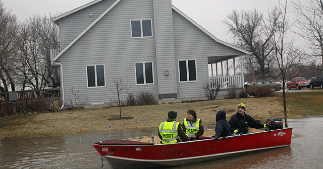 Flooding in North Dakota CBS News