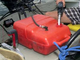 Conn. man charged after dumping $200 worth of gas
