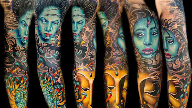 12 celebrity tattoo artists 