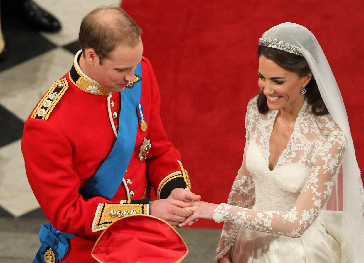 Prince William And Kate Middleton Royal Wedding Kate Middleton Marries Prince William Cbs News