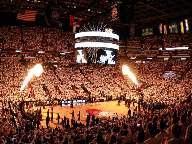 player introductions for Game One of the 2011 NBA Finals