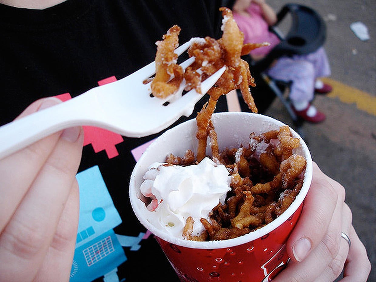 Fried butter stick Yum or yuck? 21 freakish foods Pictures CBS News